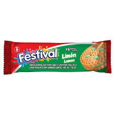 FESTIVAL LIMON X 6 GALLETAS