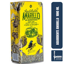 AGUARDIENTE AMARILLO X 1L