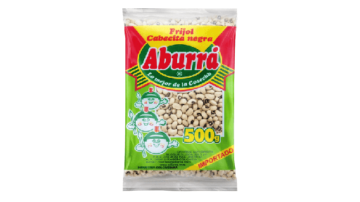 FRIJOL CABEZA NEGRA ABURRA X 500G