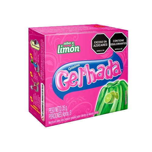 GELATINA GELHADA LIMON X 35 G