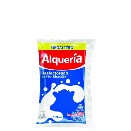 1100 ML LECHE DESLACT ALQUERIA 